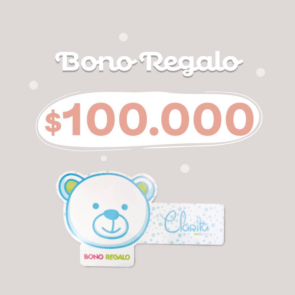 Bono regalo - Bono Regalo $100.000