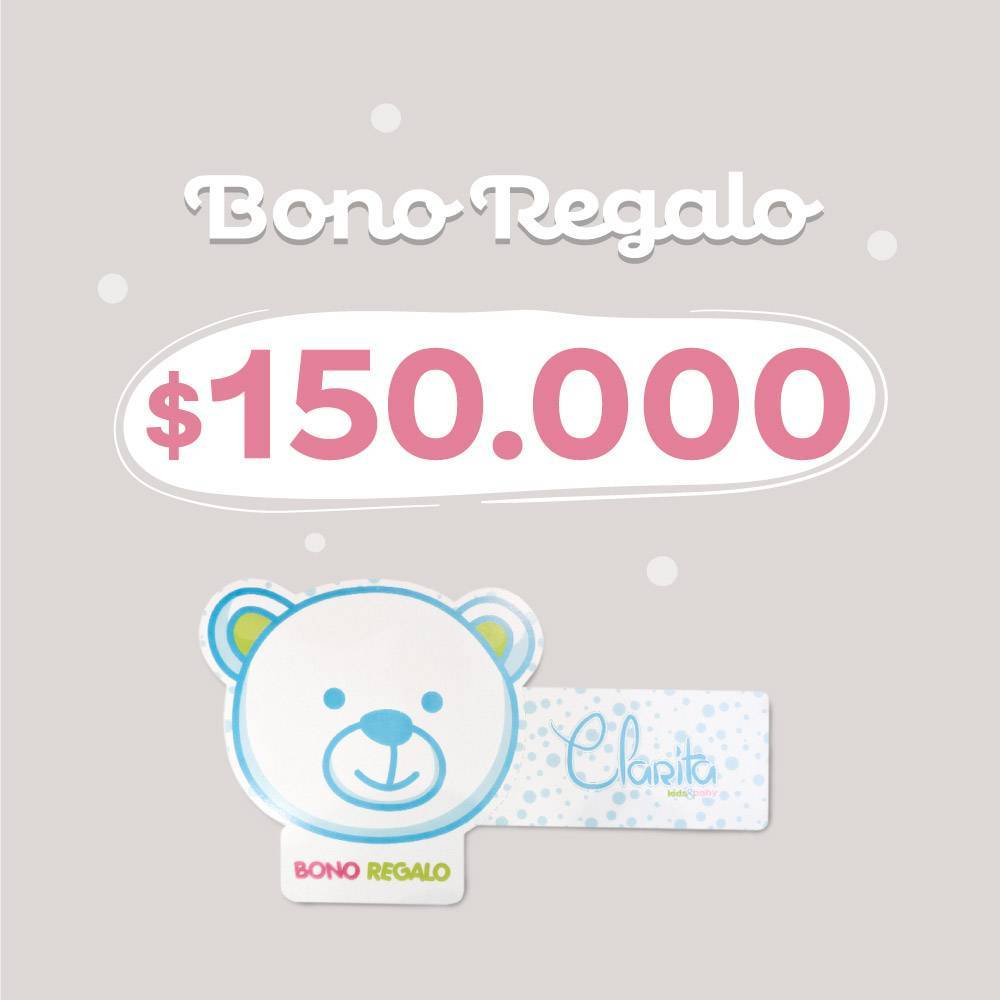 Bono regalo - Bono Regalo $150.000